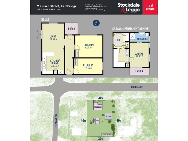 2 Russell Street, Lethbridge VIC 3332 Floorplan