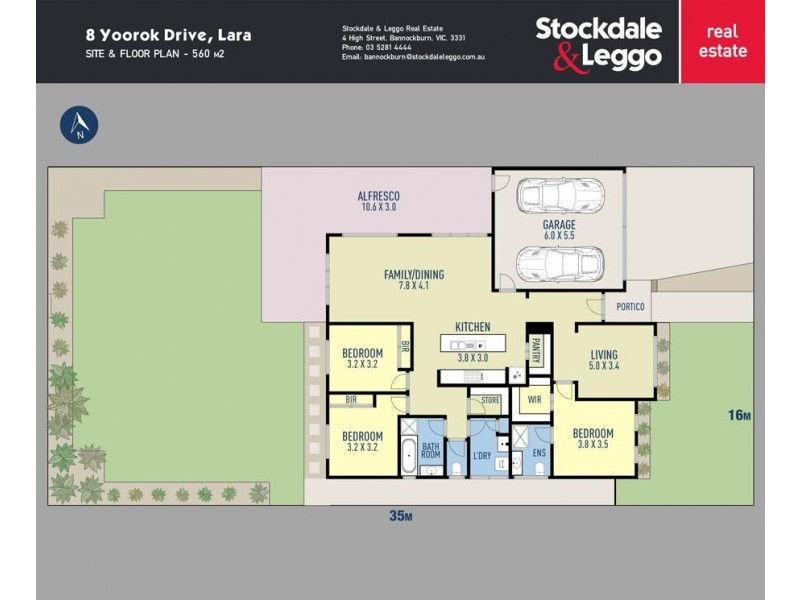 8 Yoorok Drive, Lara VIC 3212 Floorplan
