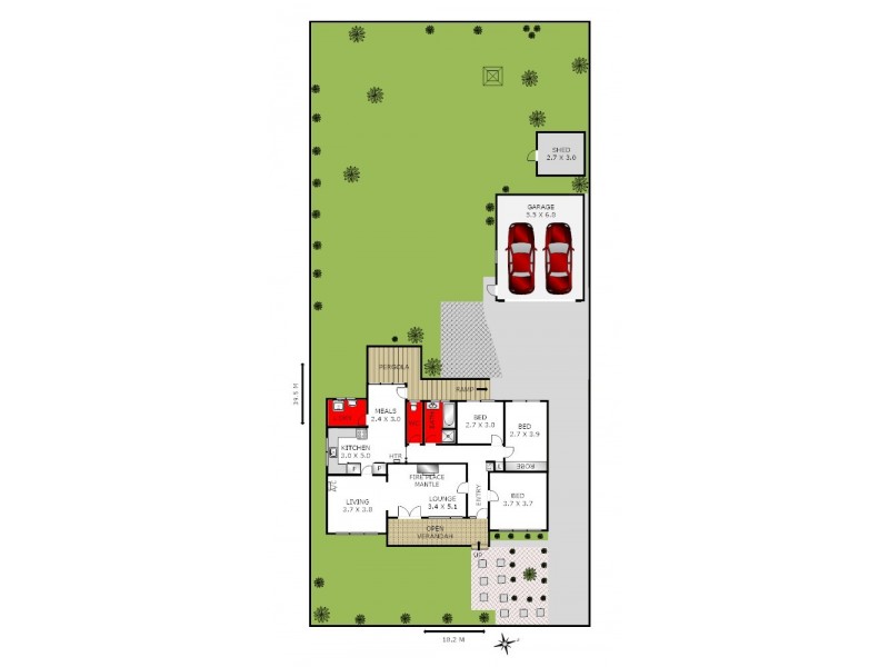 8 Roncliffe Road, Highton VIC 3216 Floorplan