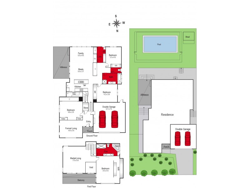 35 Wallaroo Way, Highton VIC 3216 Floorplan