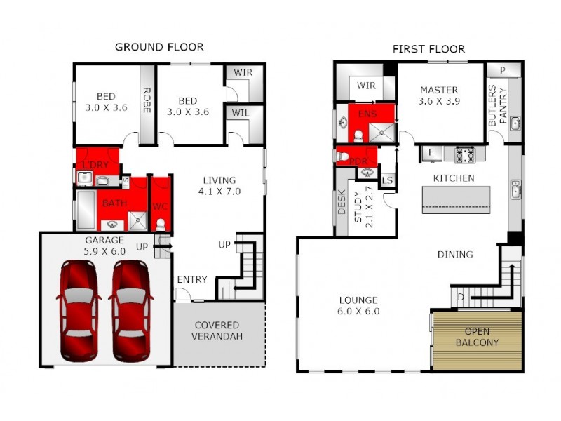 35 Swanbourne Avenue, Highton VIC 3216 Floorplan