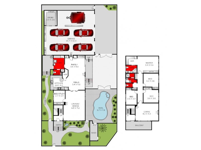 11 Pickett Crescent, Belmont VIC 3216 Floorplan