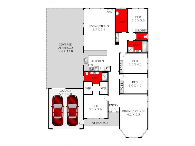 79 Bickford Road, Grovedale VIC 3216 Floorplan