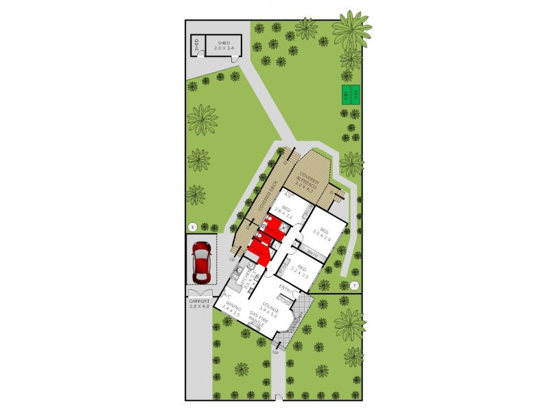 41 Moreton Bay Drive, Highton VIC 3216 Floorplan