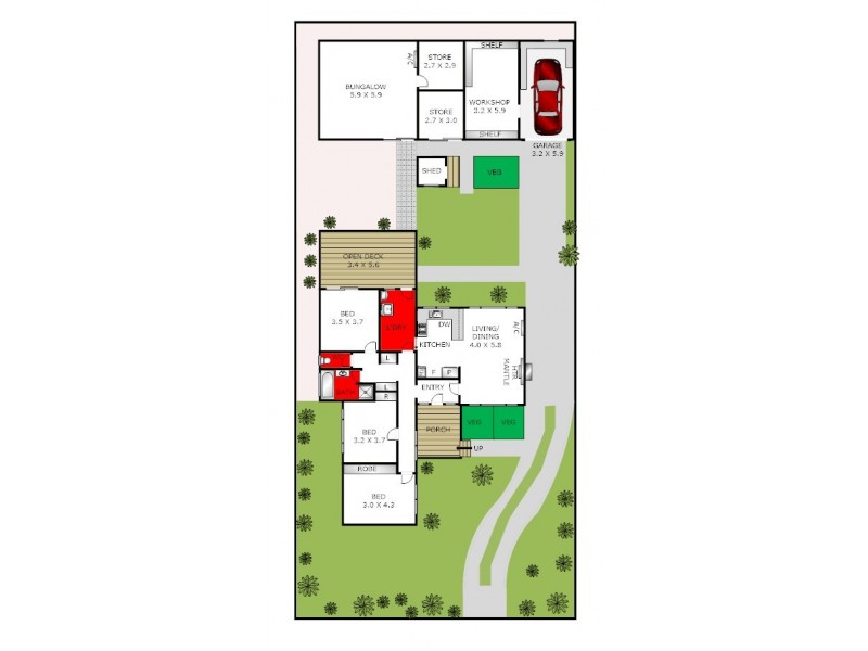 114 Settlement Road, Belmont VIC 3216 Floorplan