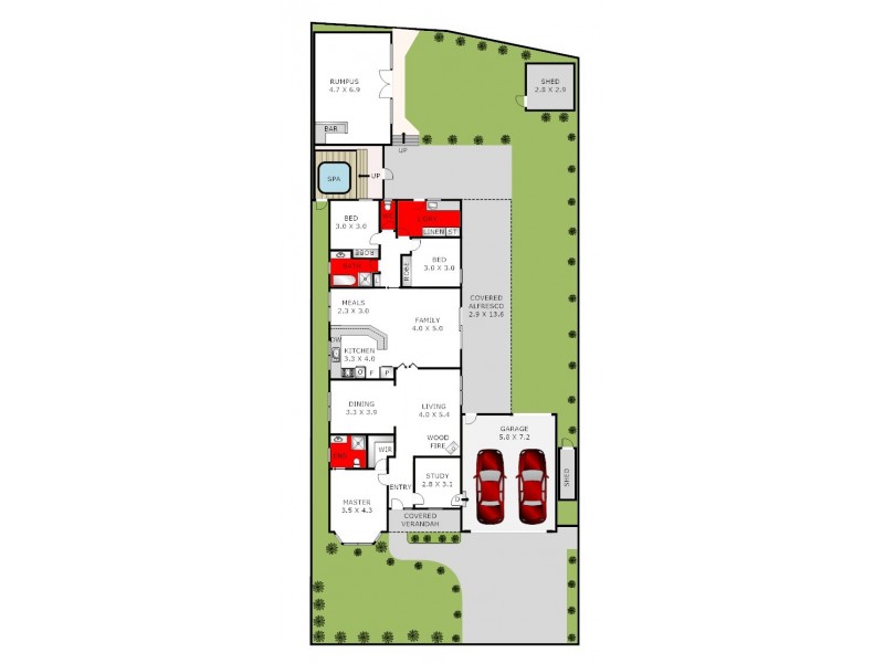 36 Bickford Road, Grovedale VIC 3216 Floorplan