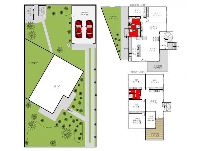 16 Amoore Avenue, Highton VIC 3216 Floorplan