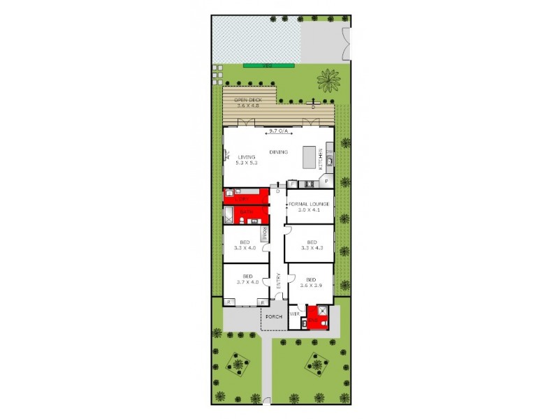 158 Aberdeen Street, Geelong West VIC 3218 Floorplan