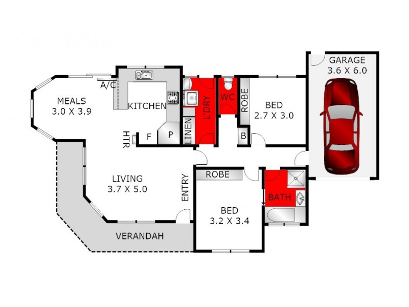 1/9 Waurn Park Court, Belmont VIC 3216 Floorplan