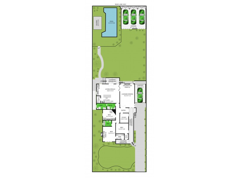 8 Roxby Street, Manifold Heights VIC 3218 Floorplan
