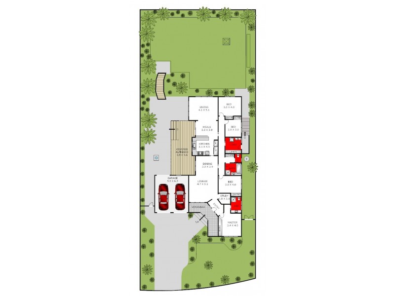 40 James Cook Drive, Wandana Heights VIC 3216 Floorplan