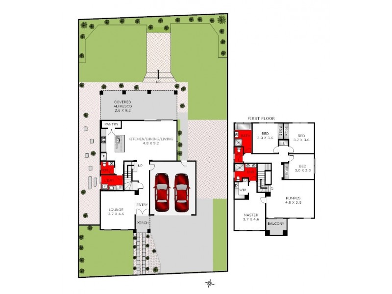 12 Woolondoon Drive, Highton VIC 3216 Floorplan