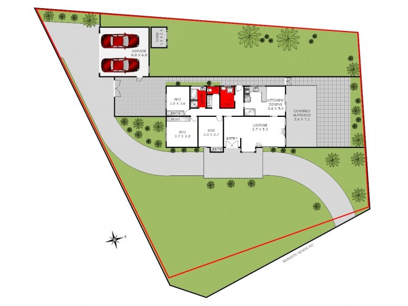 346 Barwon Heads Road, Marshall VIC 3216 Floorplan