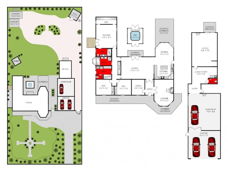 53-55 Woods Road, St Albans Park VIC 3219 Floorplan