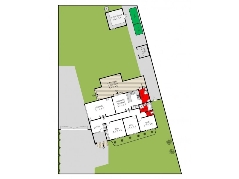 11 Fryers Road, Highton VIC 3216 Floorplan