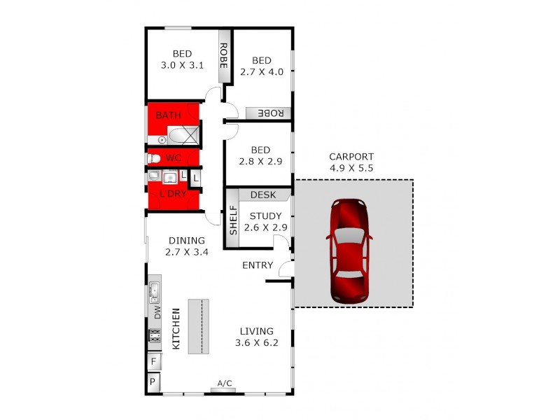 36 Katoomba Court, Hamlyn Heights VIC 3215 Floorplan
