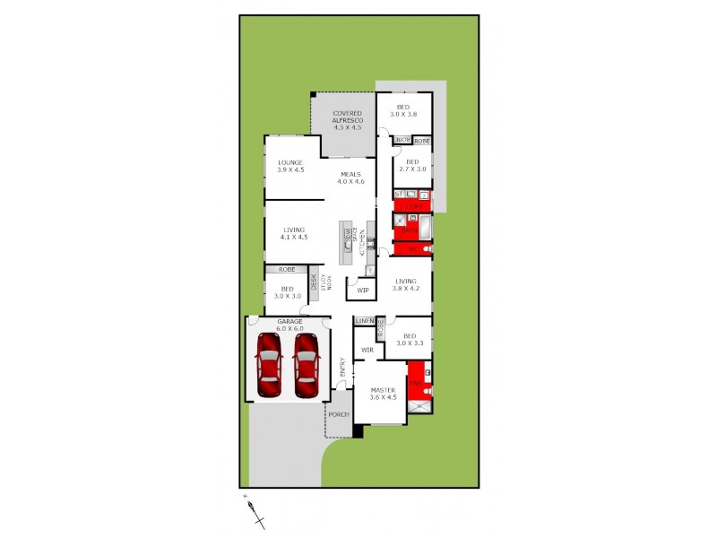 12 Baradine Drive, Ocean Grove VIC 3226 Floorplan