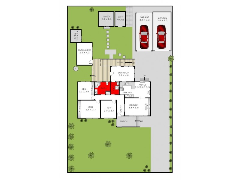 20 Konrads Crescent, Highton VIC 3216 Floorplan