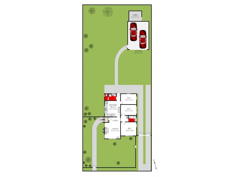 178 Sparks Road, Norlane VIC 3214 Floorplan