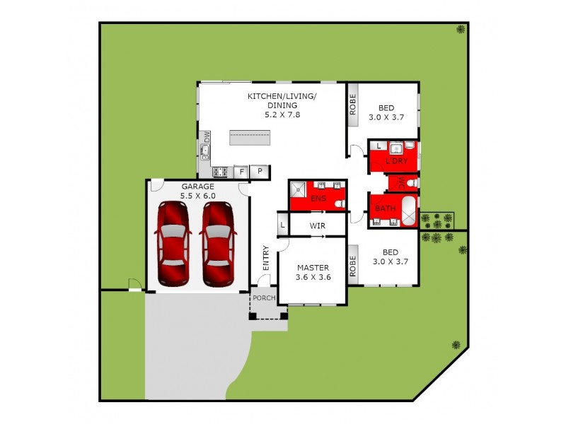 2 Crows Road, Belmont VIC 3216 Floorplan