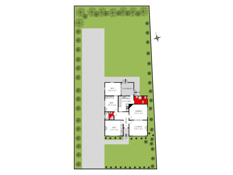 12 Roberts Road, Belmont VIC 3216 Floorplan