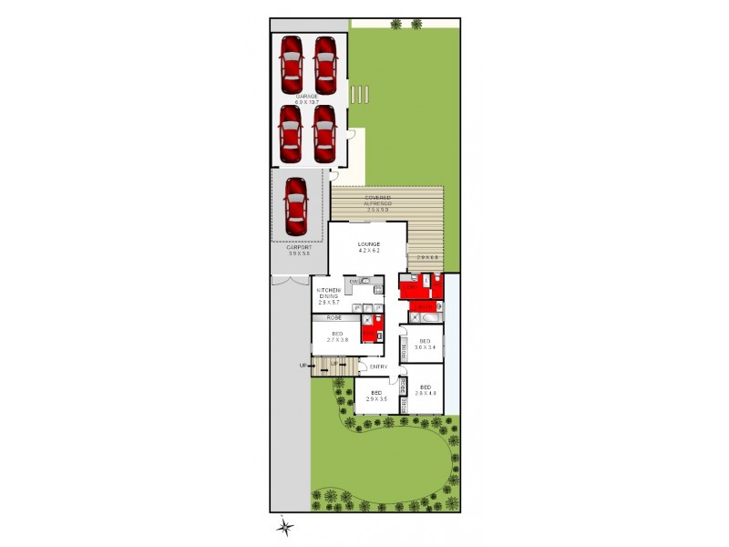 3 Crows Road, Belmont VIC 3216 Floorplan