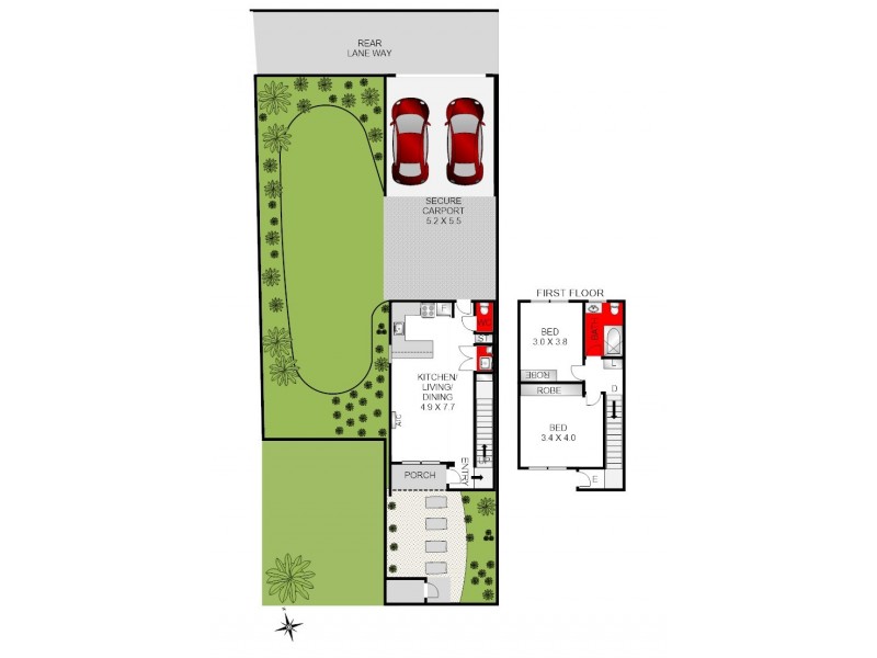 60 Sherbourne Terrace, Newtown VIC 3220 Floorplan