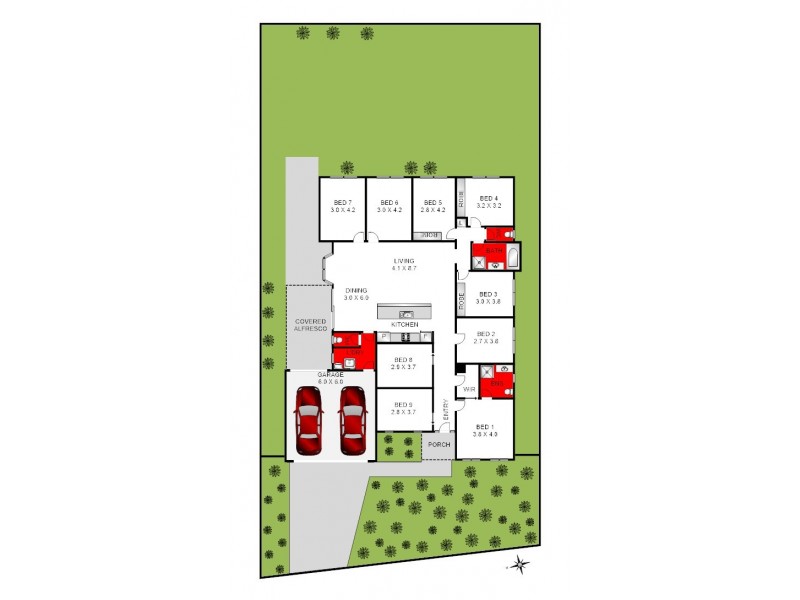 30 Daly Boulevard, Highton VIC 3216 Floorplan