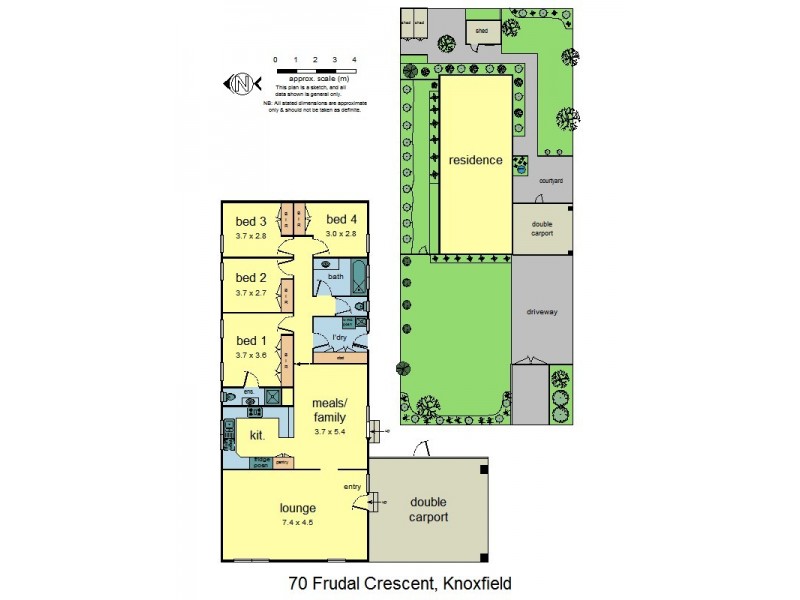 70 Frudal Crescent, Knoxfield VIC 3180 Floorplan