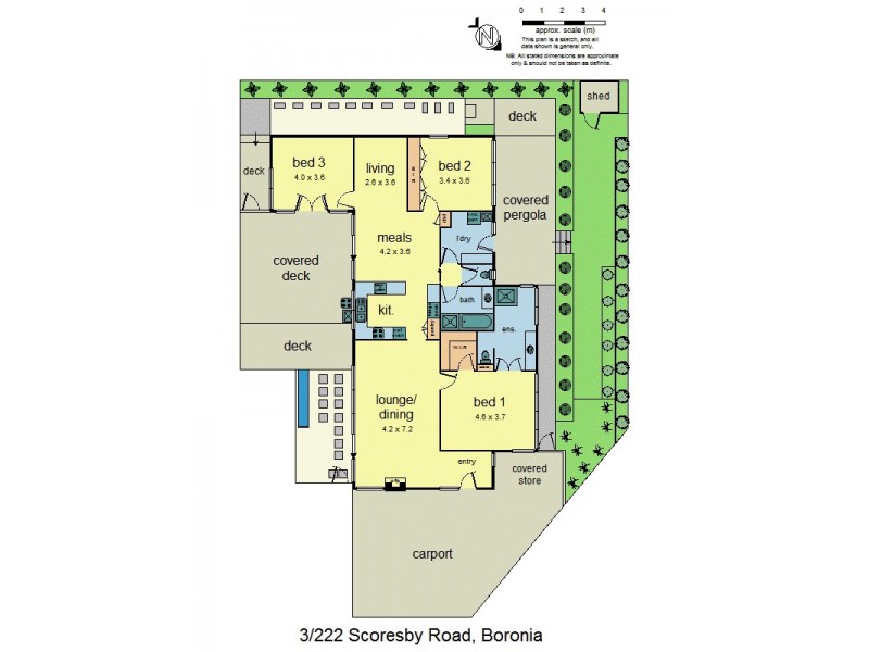 3/222 Scoresby Road, Boronia VIC 3155 Floorplan