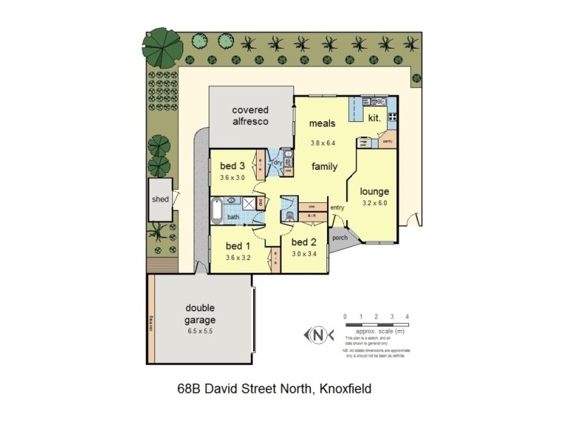 68/B David Street North, Knoxfield VIC 3180 Floorplan