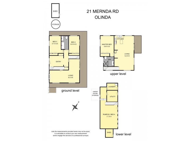 21 Mernda Road, Olinda VIC 3788 Floorplan