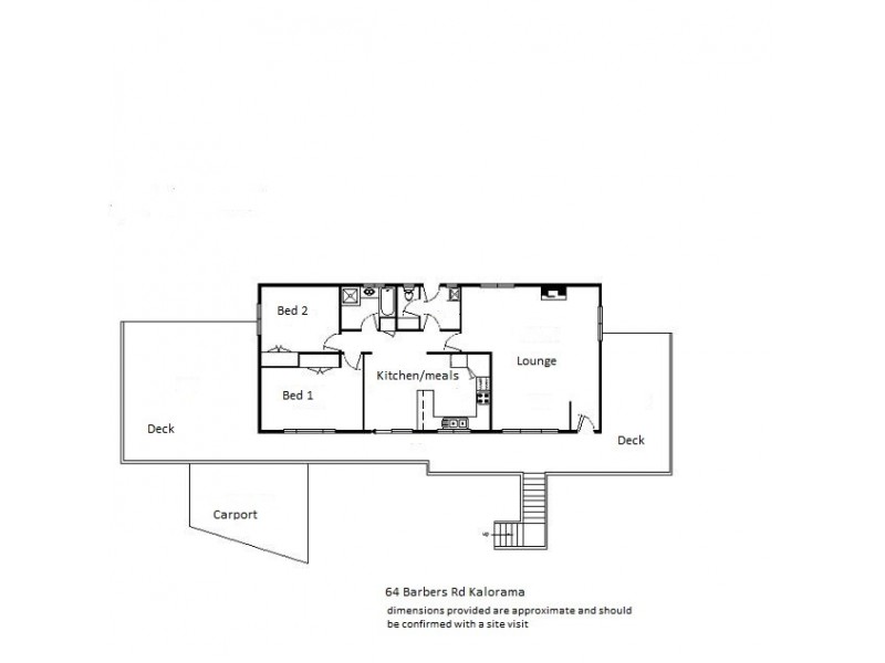 64 Barbers Rd, Kalorama VIC 3766 Floorplan