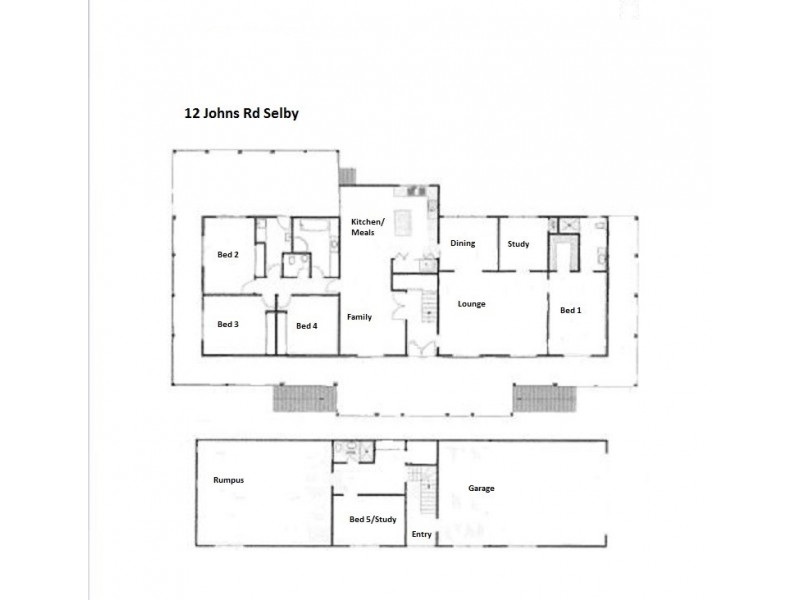 12 Johns Road, Selby VIC 3159 Floorplan