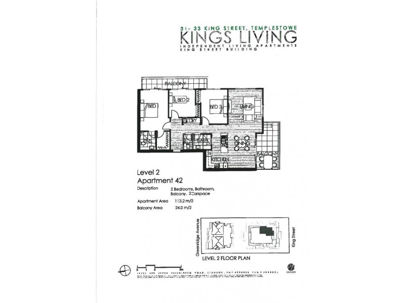 22/31-33 King Street, Templestowe VIC 3106 Floorplan