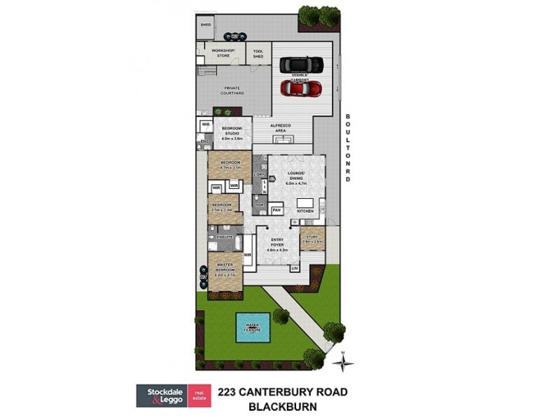 223 Canterbury Road, Blackburn VIC 3130 Floorplan