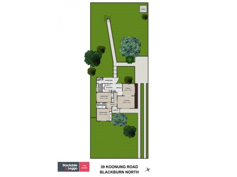 39 Koonung Road, Blackburn North VIC 3130 Floorplan