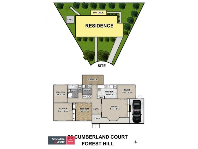 26 Cumberland Court, Forest Hill VIC 3131 Floorplan