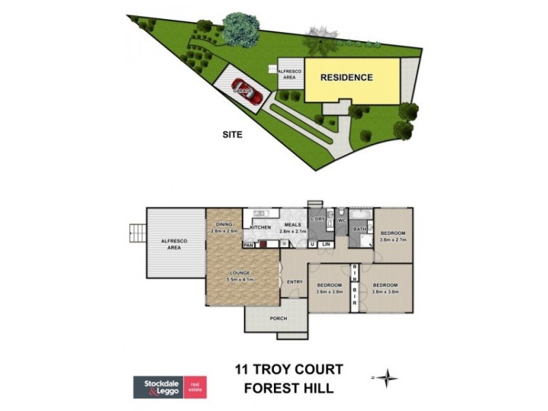 11 Troy Court, Forest Hill VIC 3131 Floorplan