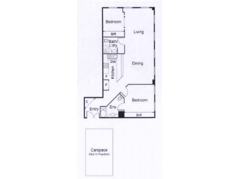 609/442 St Kilda Road, Melbourne VIC 3004 Floorplan