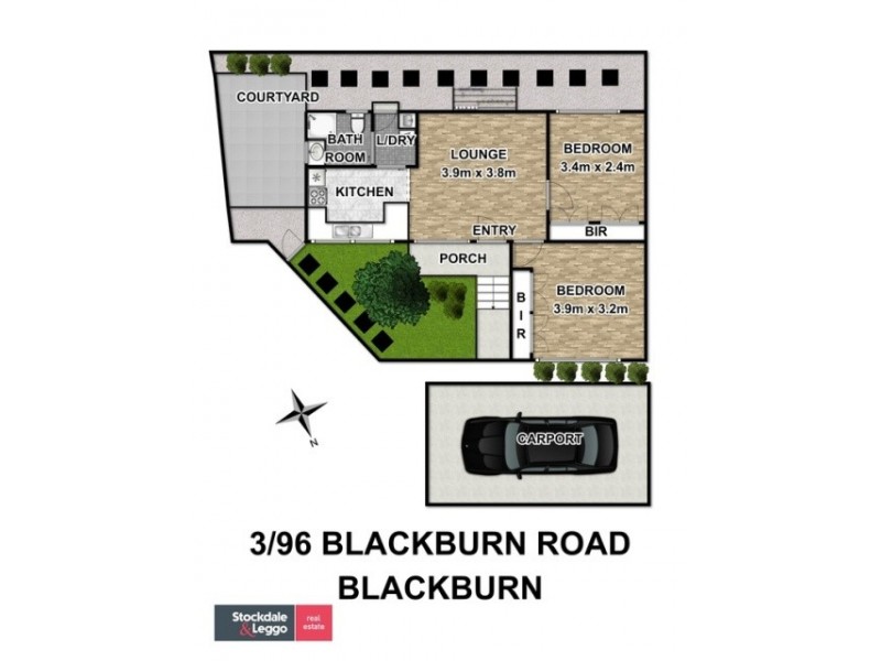 3/96 Blackburn Road, Blackburn VIC 3130 Floorplan