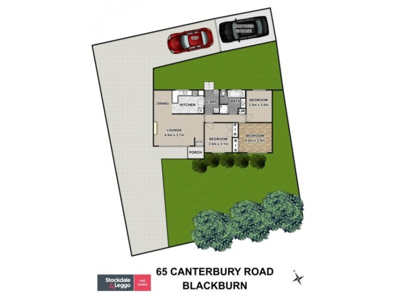 1/65 Canterbury Road, Blackburn VIC 3130 Floorplan