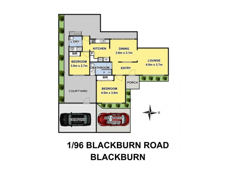 1/96 Blackburn Road, Blackburn VIC 3130 Floorplan