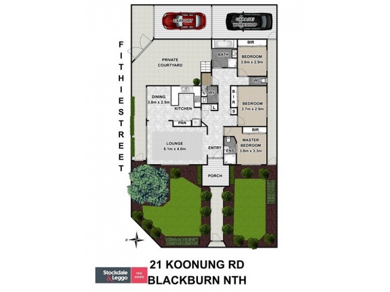 21 Koonung Road, Blackburn North VIC 3130 Floorplan