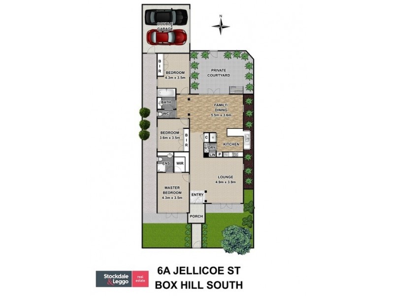 6a Jellicoe Street, Box Hill South VIC 3128 Floorplan