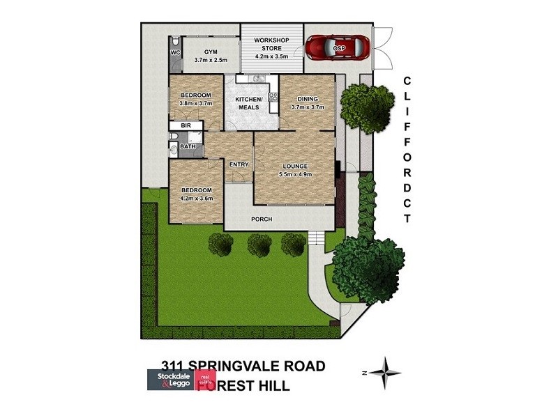 311 Springvale Road, Forest Hill VIC 3131 Floorplan