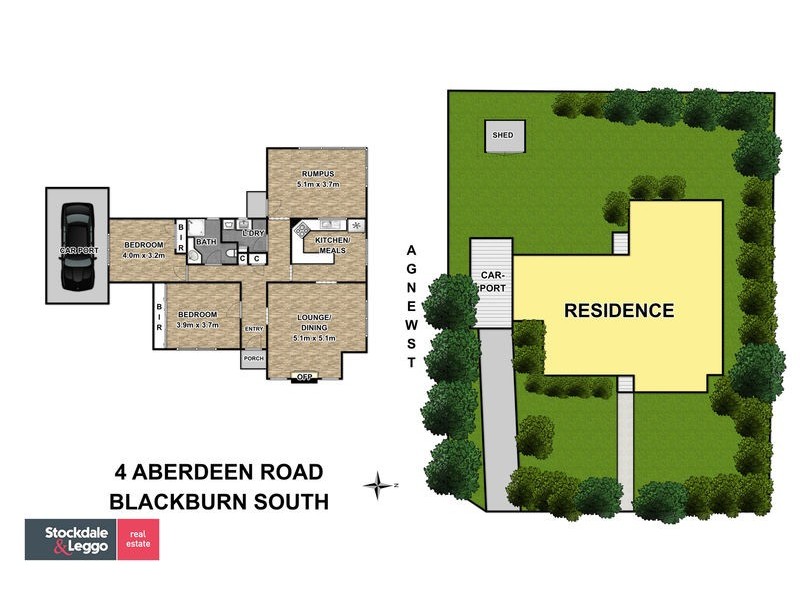 4 Aberdeen Road, Blackburn South VIC 3130 Floorplan