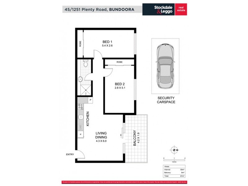 45/1251 Plenty Road, Bundoora VIC 3083 Floorplan