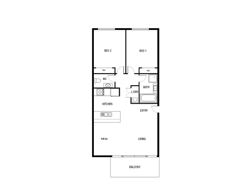 7/70 Janefield Drive, Bundoora VIC 3083 Floorplan