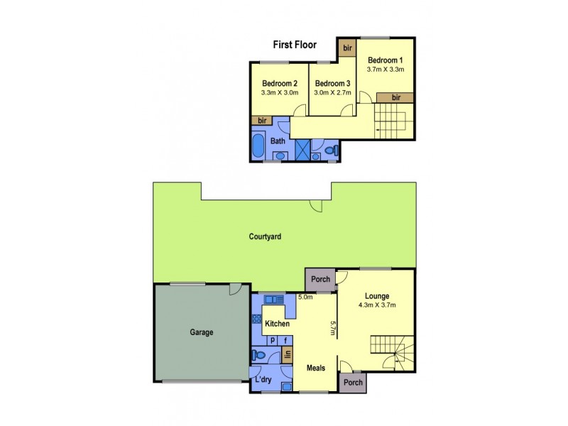 3/8 Balaka Place, Bundoora VIC 3083 Floorplan